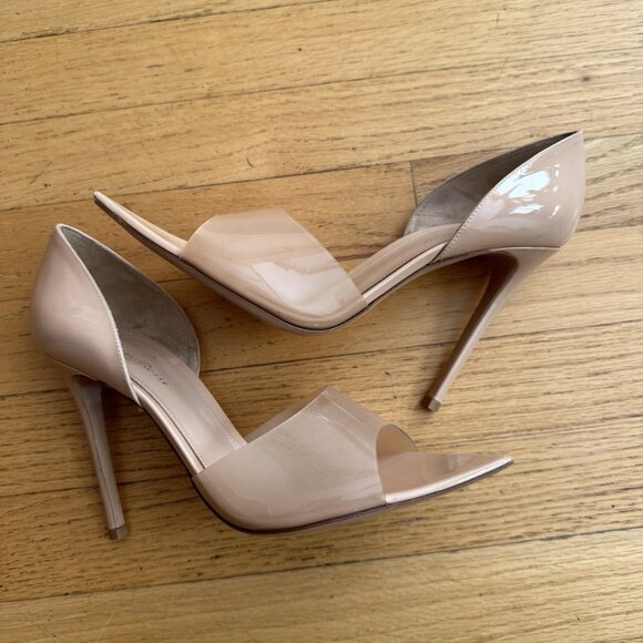 Gianvito Rossi Nude Bree Heels - Picture 2 of 6